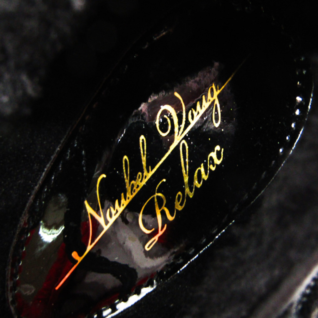 ヌーベルヴォーグリラックス パンプス ラウンドトゥ ウエッジソール 靴 シューズ 黒 レディース Mサイズ ブラック NOUBELVOUGRelax レディースの靴/シューズ(ハイヒール/パンプス)の商品写真