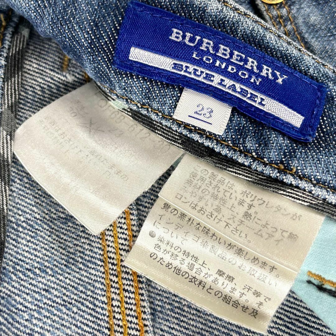 BURBERRY(バーバリー)のBURBERRY デニムパンツ ローライズ ジーンズ インディゴ レディースのパンツ(デニム/ジーンズ)の商品写真