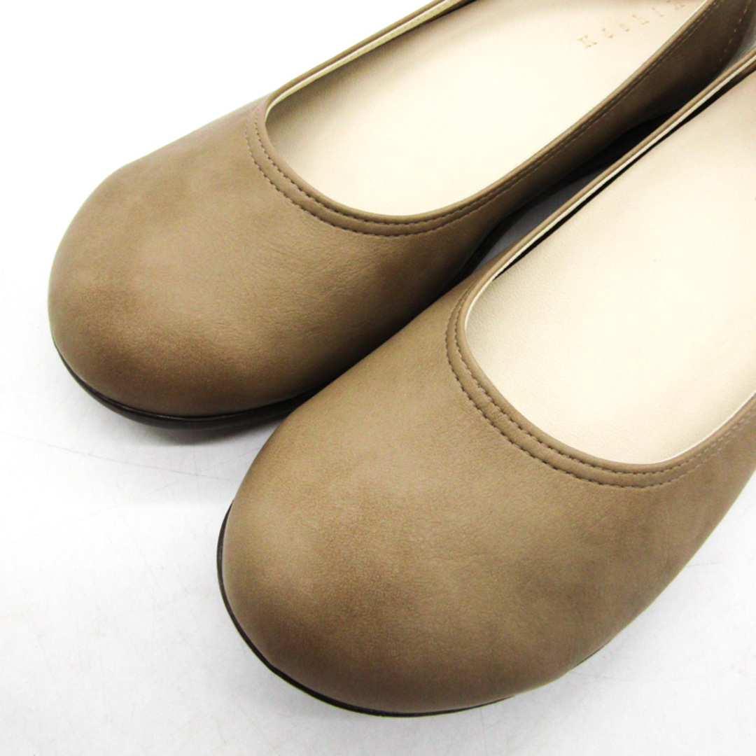 ケシキ バレエシューズ コンフォート 未使用 ブランド 靴 シューズ  レディース Lサイズ ベージュ Keshiki レディースの靴/シューズ(バレエシューズ)の商品写真
