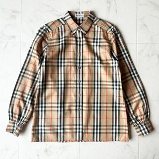 美品✨BURBERRY  ノバチェック柄　長袖シャツ　L