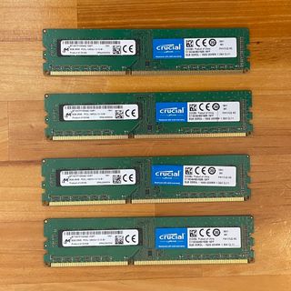 crucial - メモリ DDR3-1600 8GB 4枚 (32GB)