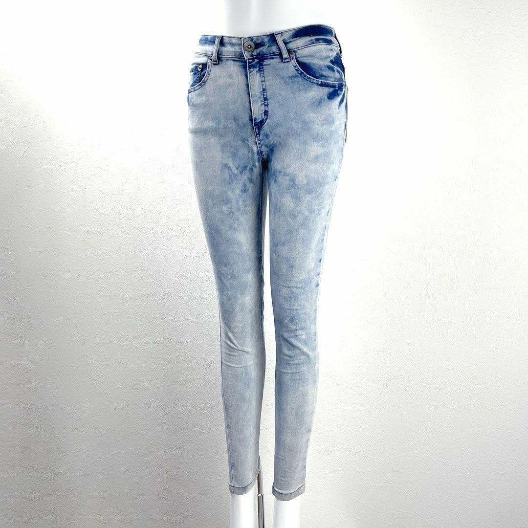 JEANASIS(ジーナシス)のJEANASIS レギンス デニム 軽量 ストレッチ ローライズ テーパード S レディースのパンツ(デニム/ジーンズ)の商品写真