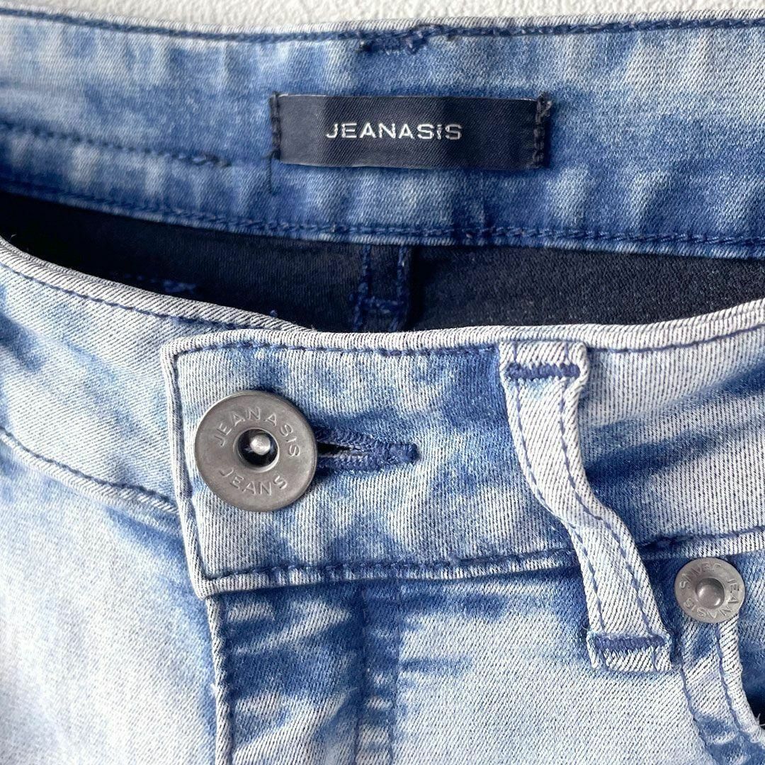 JEANASIS(ジーナシス)のJEANASIS レギンス デニム 軽量 ストレッチ ローライズ テーパード S レディースのパンツ(デニム/ジーンズ)の商品写真