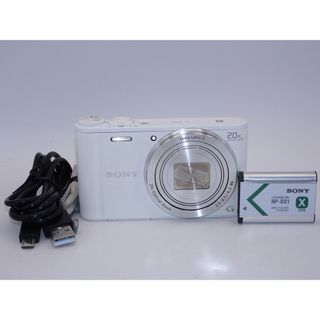 【外観特上級】ソニー SONY デジタルカメラ Cyber-shot WX350 光学20倍 ホワイト DSC-WX350-W(コンパクトデジタルカメラ)