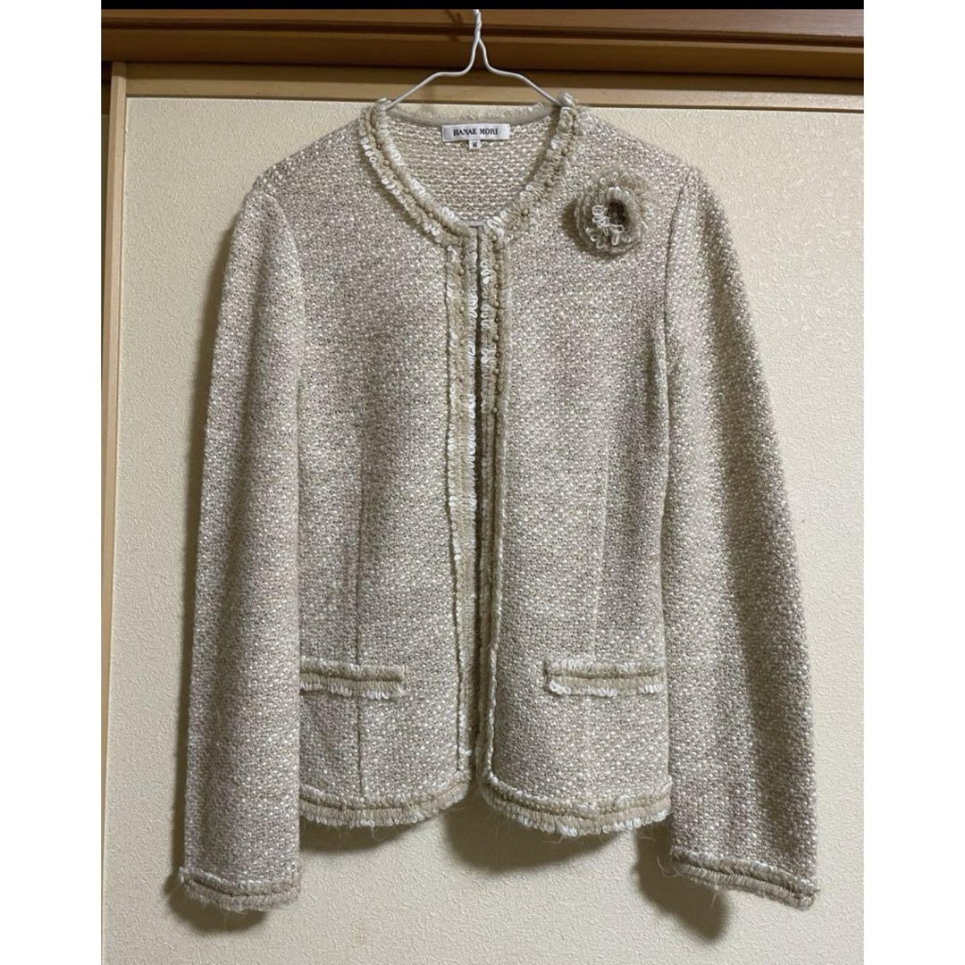 HANAE MORI - HANAE MORI カーディガン ジャケット 美品♬の通販 by HANAE MORI - HANAE MORI カーディガン ジャケット 美品♬の通販 by