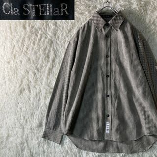 極美品 clastellar CLASSIC CHECK SHIRT 0サイズ(シャツ/ブラウス(長袖/七分))