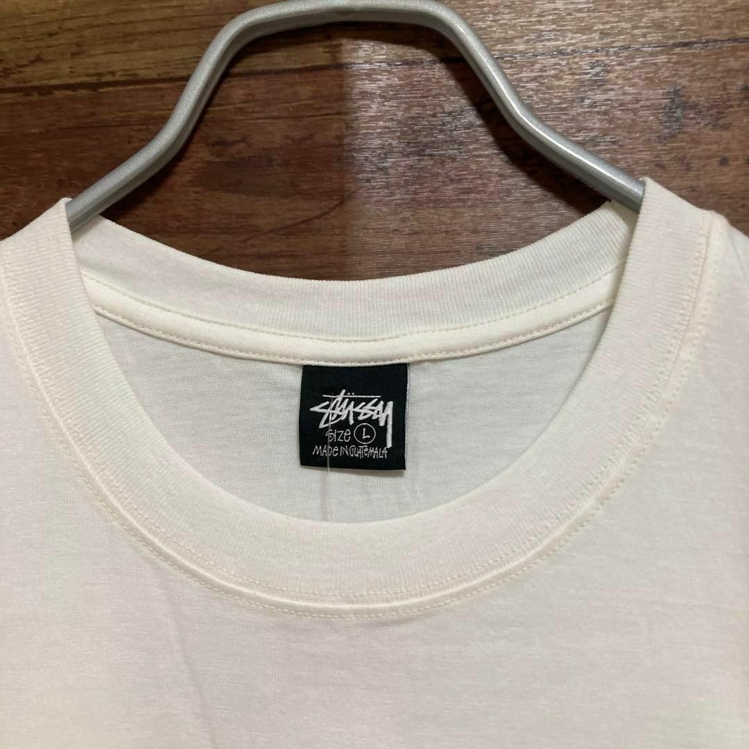 STUSSY(ステューシー)の6240【新品】stussy ステューシー　ダイス　tシャツ 半袖　L 白 メンズのトップス(Tシャツ/カットソー(半袖/袖なし))の商品写真