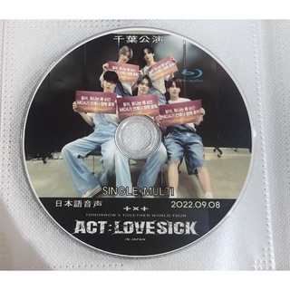 トゥモローバイトゥギャザー(TOMORROW X TOGETHER)のTXT  act:lovesick DVD 千葉公演(アイドル)