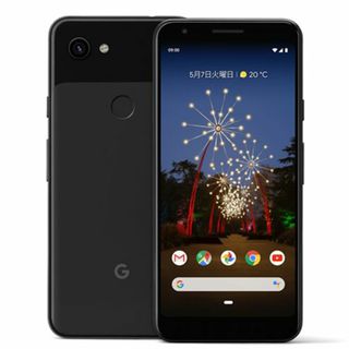 グーグル(Google)の【中古】 Google Pixel3a Just Black SIMフリー 本体 ほぼ新品 スマホ ahamo対応 アハモ  【送料無料】 gp3abk9mtm(スマートフォン本体)