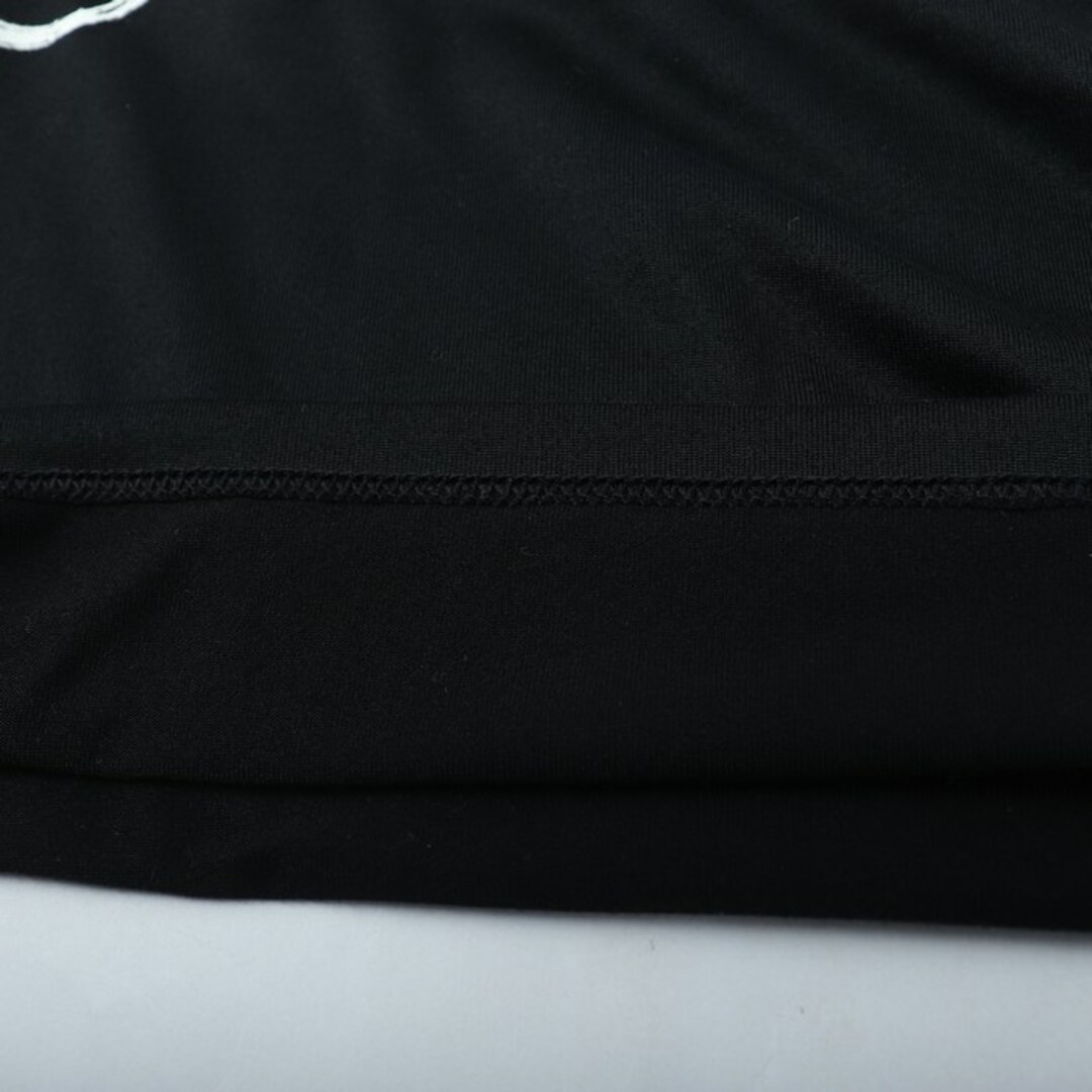 NIKE(ナイキ)のナイキ 半袖Tシャツ ビッグロゴT ドライフィット スポーツウエア レディース Lサイズ 黒×白 NIKE レディースのトップス(Tシャツ(半袖/袖なし))の商品写真