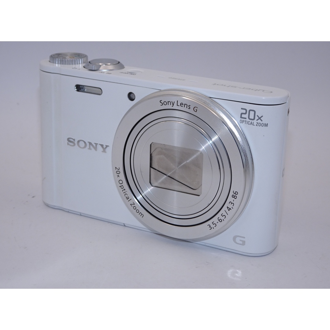 【オススメ】SONY ソニー Cyber-shot WX300 ホワイト スマホ/家電/カメラのカメラ(コンパクトデジタルカメラ)の商品写真