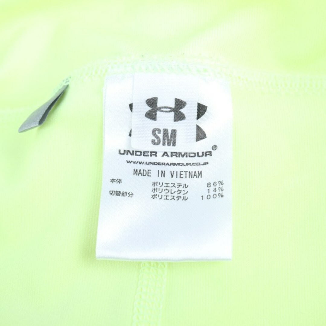 アンダーアーマー ミニスカート スコート ストレッチ スポーツウエア レディース SMサイズ イエロー UNDER ARMOUR レディースのスカート(ミニスカート)の商品写真