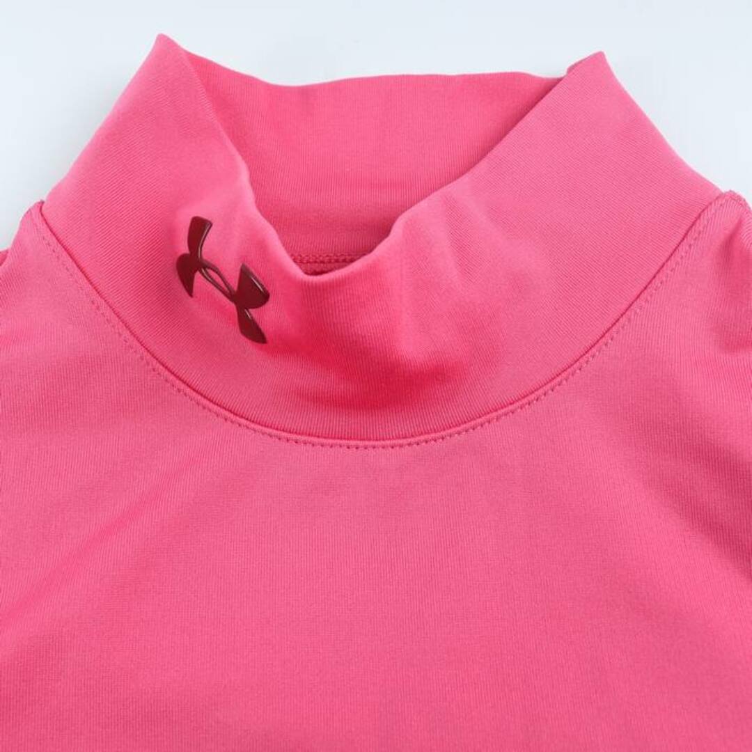 アンダーアーマー 長袖Tシャツ コンプレッションインナー スポーツウエア コールドギア レディース SMサイズ ピンク UNDER ARMOUR レディースのトップス(Tシャツ(長袖/七分))の商品写真
