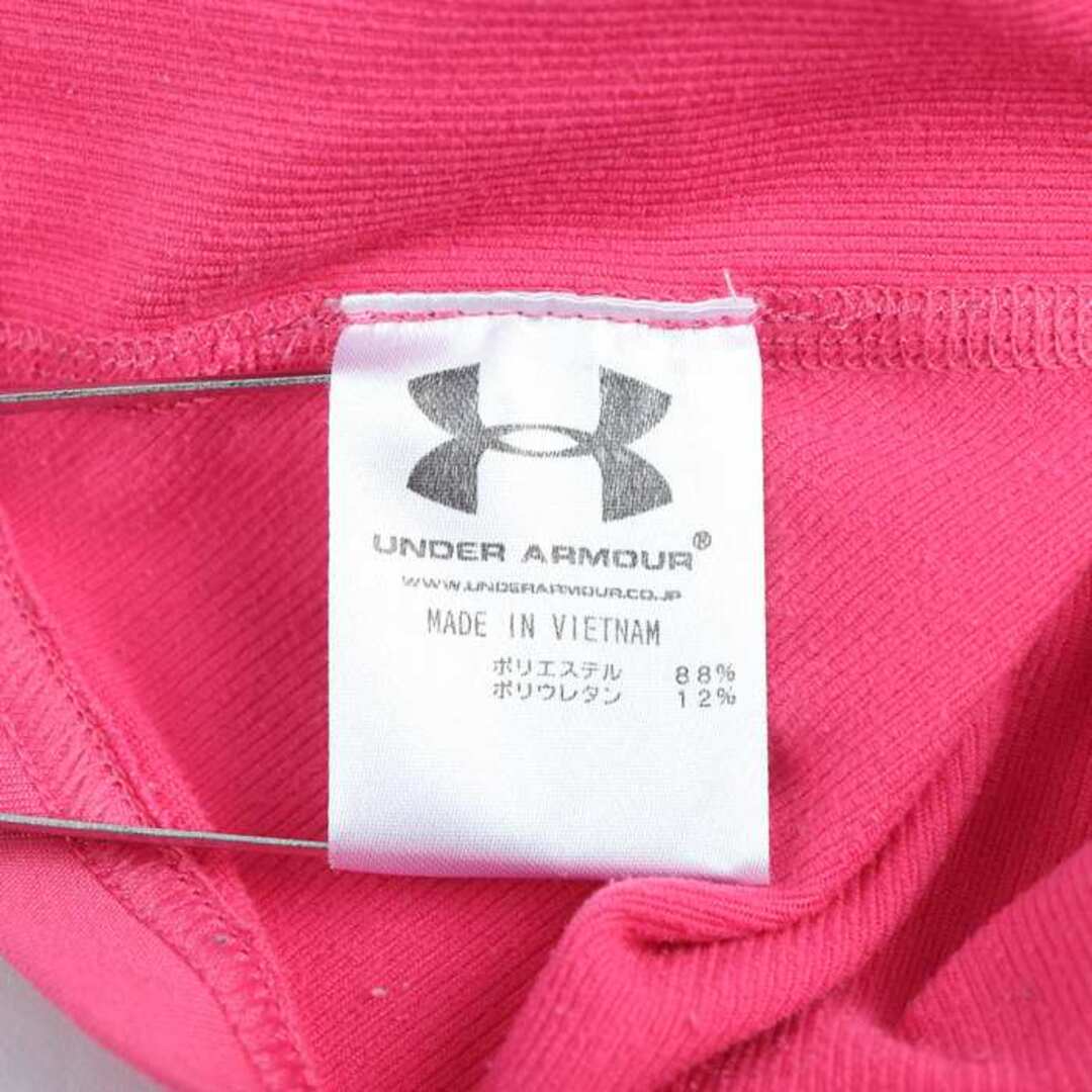 アンダーアーマー 長袖Tシャツ コンプレッションインナー スポーツウエア コールドギア レディース SMサイズ ピンク UNDER ARMOUR レディースのトップス(Tシャツ(長袖/七分))の商品写真