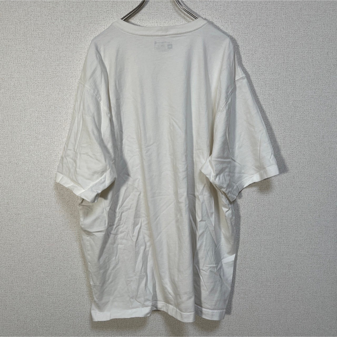 carhartt(カーハート)の【カーハート】半袖Tシャツ　胸ポケット　白ホワイト　ワンポイントロゴF9 メンズのトップス(Tシャツ/カットソー(半袖/袖なし))の商品写真