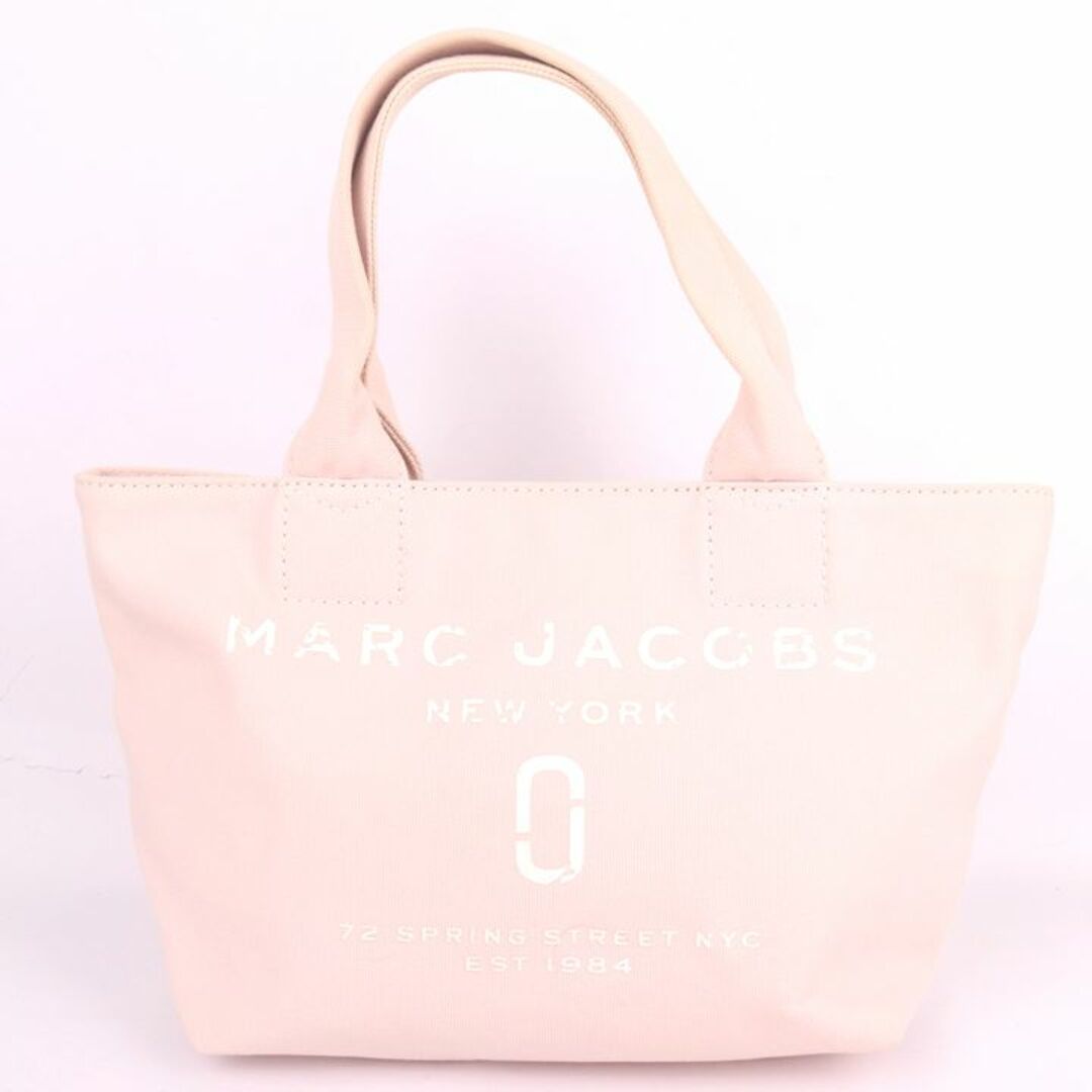 MARC JACOBS(マークジェイコブス)のマークジェイコブス トートバッグ キャンバス ロゴ ハンドバッグ ブランド 鞄 レディース ピンク MARC JACOBS レディースのバッグ(トートバッグ)の商品写真