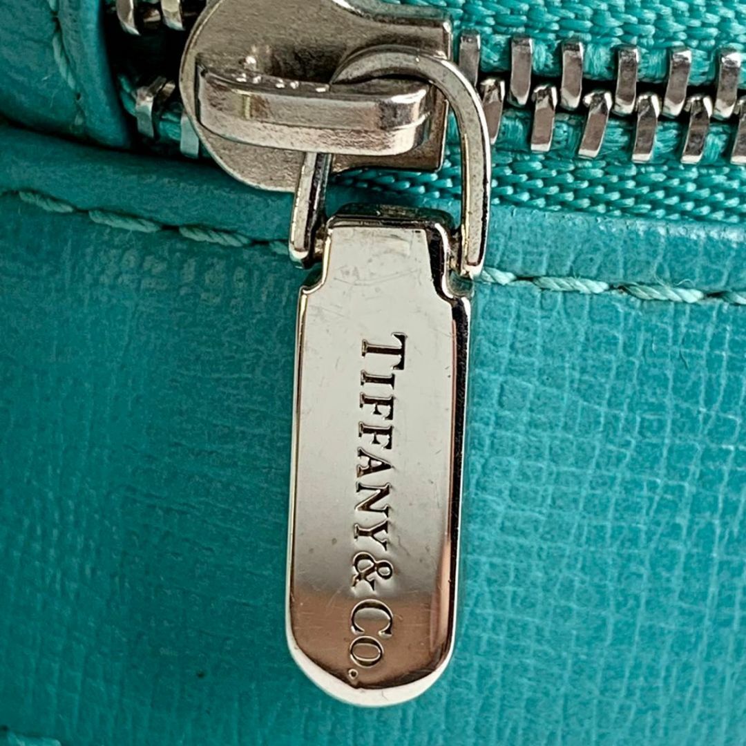 Tiffany & Co.(ティファニー)のTIFFANY&Co. ティファニー ブルー ラウンド ジュエリーケース cy2 レディースのアクセサリー(その他)の商品写真