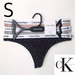 カルバンクライン(Calvin Klein)の新品 下着 レア USA カルバンクライン Tショーツ S 3枚 cK(ショーツ)