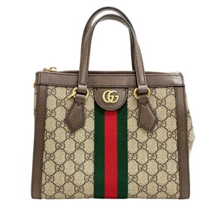 グッチ(Gucci)のグッチ GUCCI ハンドバッグ
 GGスプリーム オフィディア ブラウン(ハンドバッグ)