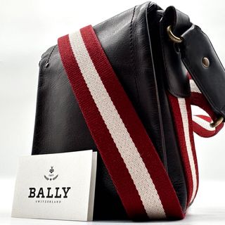 バリー(Bally)の✨美品✨バリー ショルダーバッグ ミニ トレインスポッティング レザー ブラウン(ショルダーバッグ)