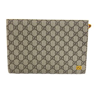 グッチ(Gucci)のグッチ GUCCI クラッチバッグ
 GGスプリーム ベージュ(クラッチバッグ)