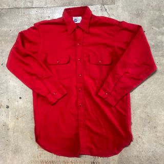 ピルグリム PILGRIM 40-50S USA製 flannel shirt(シャツ)