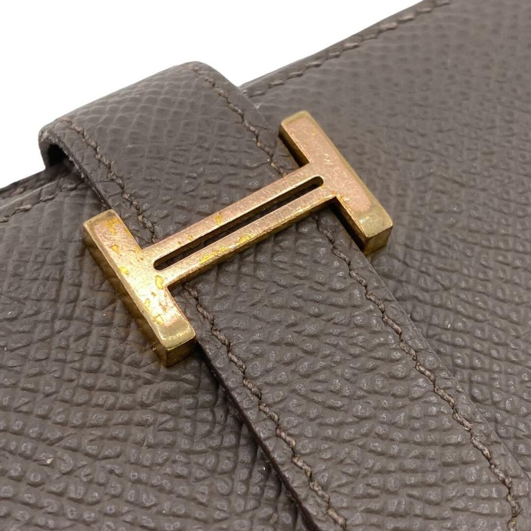 Hermes(エルメス)のエルメス HERMES 二つ折り財布
 べアンコンパクト T1003TF ベージュ レディースのファッション小物(財布)の商品写真