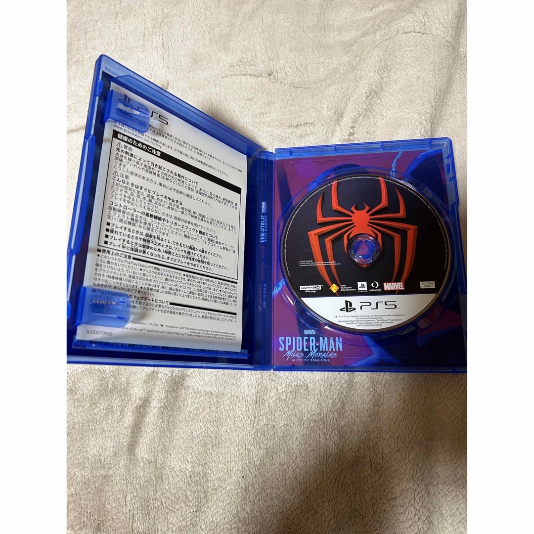 PS5 スパイダーマン　マイルズモラレス エンタメ/ホビーのゲームソフト/ゲーム機本体(家庭用ゲームソフト)の商品写真