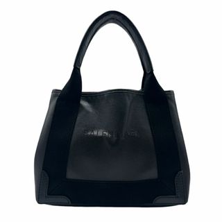 バレンシアガ(Balenciaga)のバレンシアガ BALENCIAGA ハンドバッグ 斜め掛けショルダーバッグ ネイビーカバスXS レザー ブラック レディース 390346 送料無料【中古】 z0495(ハンドバッグ)