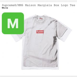シュプリーム(Supreme)のSupreme x MM6 Box Logo Tee "M"(Tシャツ/カットソー(半袖/袖なし))