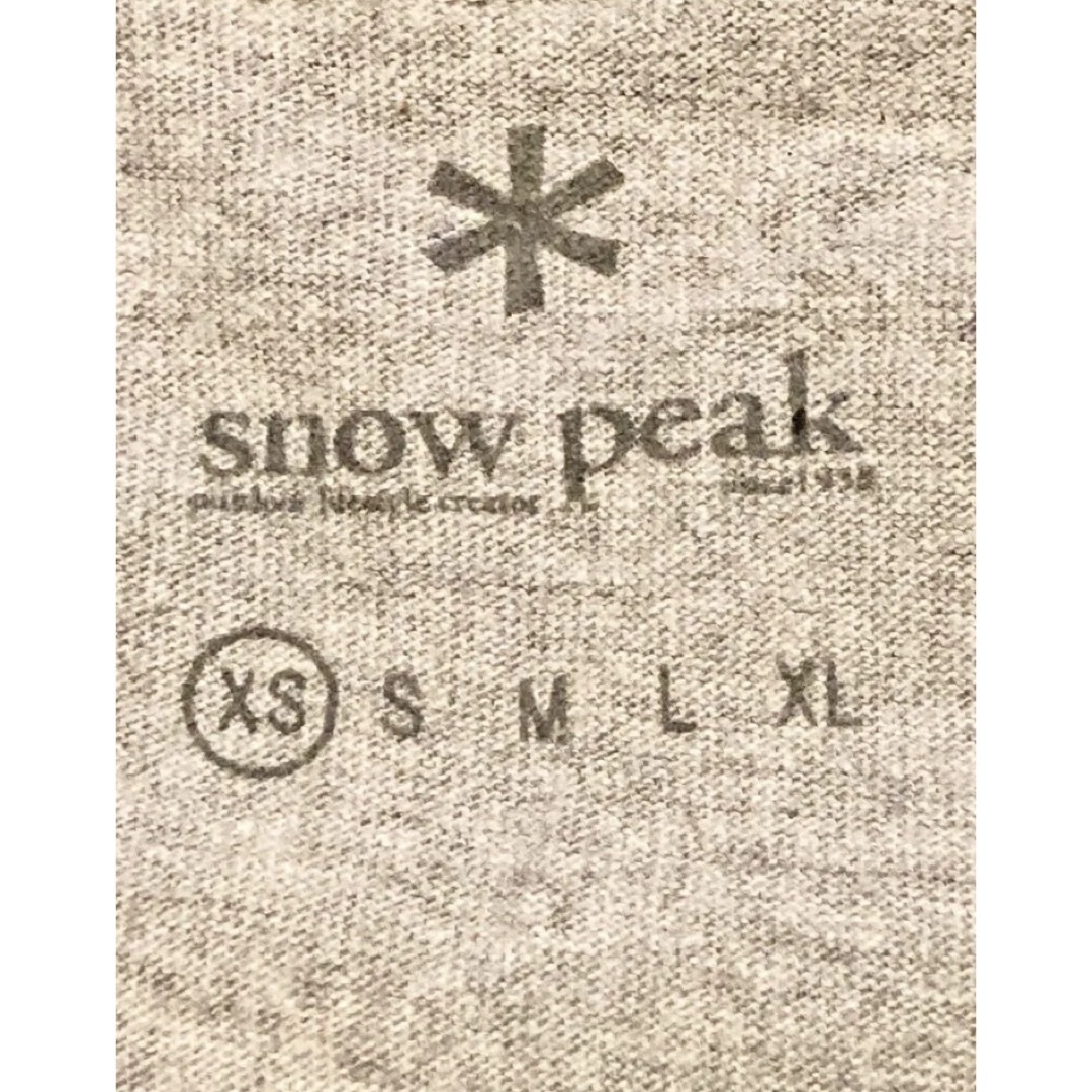 Snow Peak(スノーピーク)の＊スノーピーク＊ Ｔシャツ レディース サイズXS レディースのトップス(Tシャツ(半袖/袖なし))の商品写真