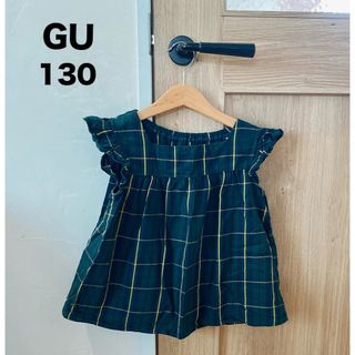 GU - 半袖ブラウス　姉妹お揃い　姉妹コーデ