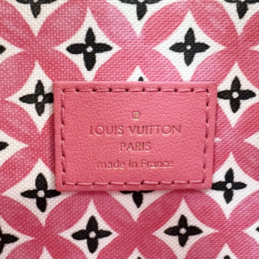 LOUIS VUITTON(ルイヴィトン)のルイヴィトン LOUIS VUITTON オンザゴーPM オンザゴー PM モノグラム フラワー LV バイ・ザ・プール バッグ トートバッグ ショルダーバッグ モノグラム・キャンバス ホワイト ピンク 白 ゴールド金具 2wayバッグ レディースのバッグ(トートバッグ)の商品写真