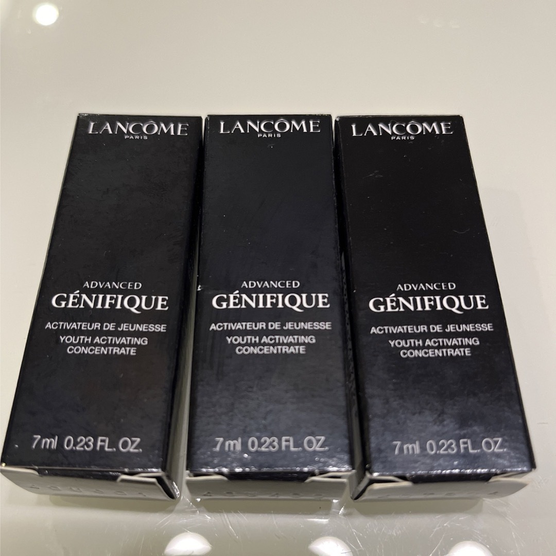 LANCOME(ランコム)の新品　ランコム　ジェニフィック　アドバンスト　N 7mL✖️3本 コスメ/美容のスキンケア/基礎化粧品(美容液)の商品写真