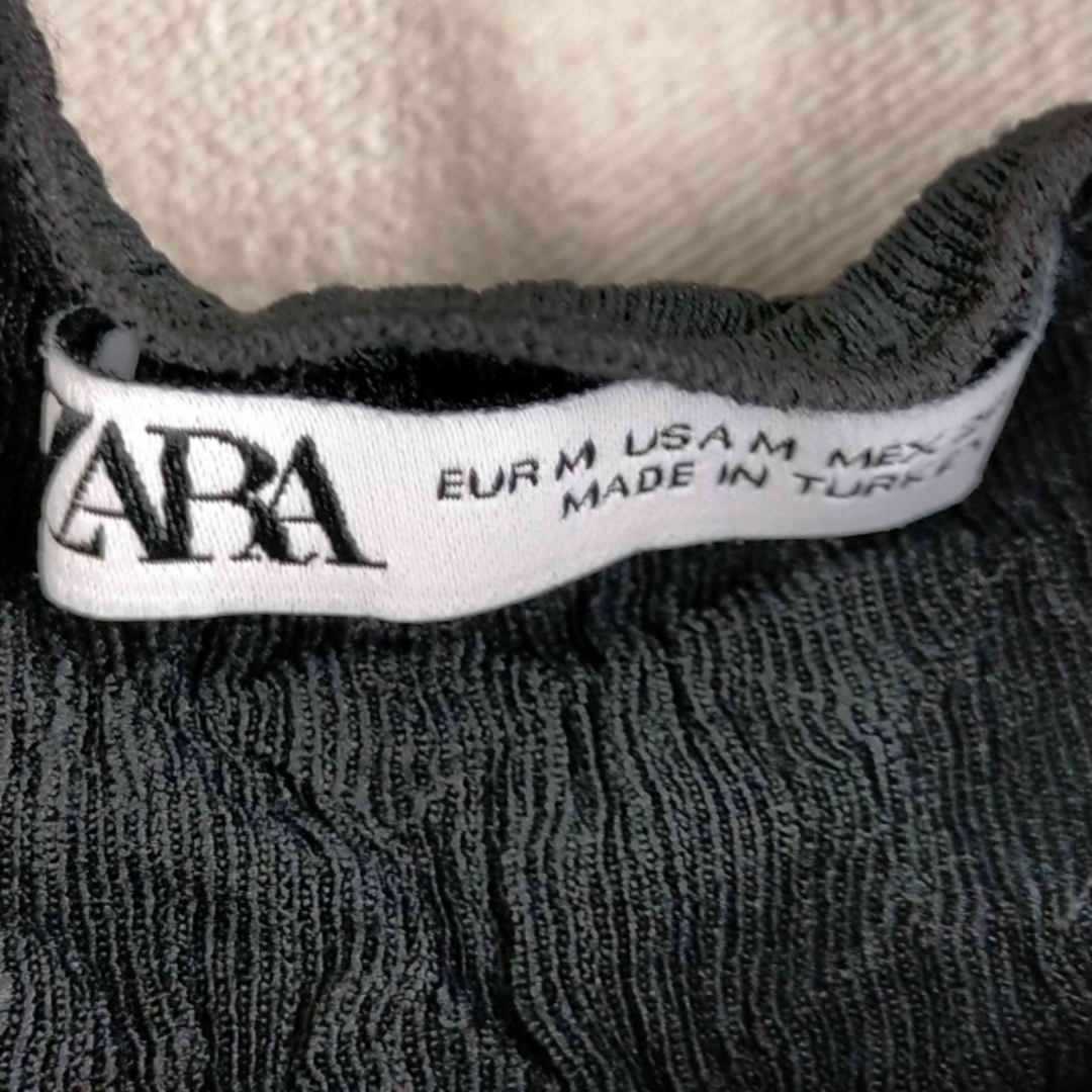 ZARA(ザラ)のZARA(ザラ) ノースリーブテクスチャートップス レディース トップス レディースのトップス(シャツ/ブラウス(半袖/袖なし))の商品写真