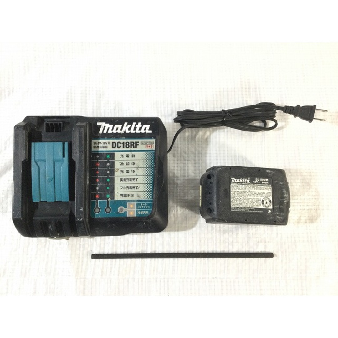 Makita(マキタ)の☆中古品☆ makita マキタ 18V 充電式ハンマドリル HR182D バッテリ1個(18V 5.0Ah) 充電器 ケース付き 88278 自動車/バイクのバイク(工具)の商品写真