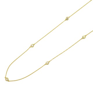 ティファニー(Tiffany & Co.)のティファニー バイザヤードダイヤ ネックレス ネックレス(ネックレス)
