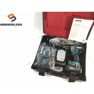 マキタ(Makita)の☆未使用品☆ makita マキタ 40Vmax 充電式ドライバドリル DF001GRDX バッテリ2個(40V 2.5Ah) 充電器 ケース付き 89129(工具)