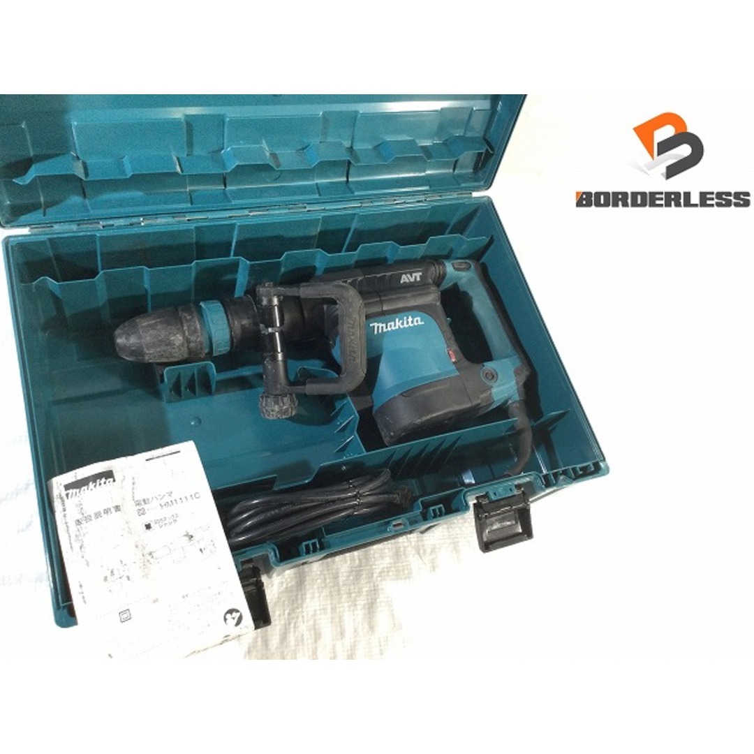 Makita - ☆中古品☆makita マキタ 100V 電動ハンマー HM1111C Makita - ☆中古品☆makita マキタ 100V 電動ハンマー HM1111C
