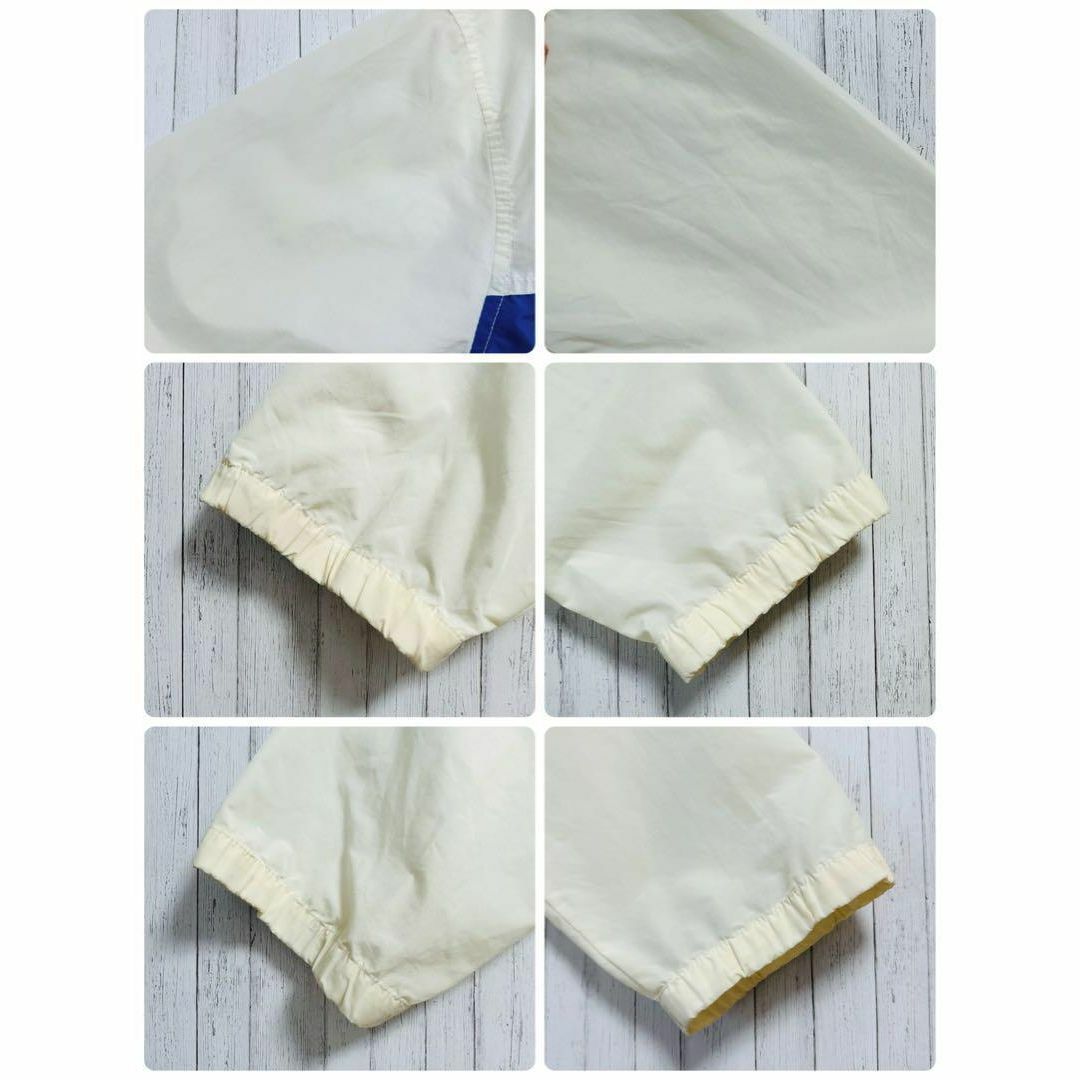 BogSPORT　ヴィンテージ　ナイロンジャケット　白　ホワイト　XL メンズのジャケット/アウター(ナイロンジャケット)の商品写真