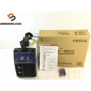 ☆未使用☆MIGHT マイト工業 リチウムイオンバッテリー溶接機 LBW-160G 100V 直流56.8V 最大10A 小型 軽量 バッテリーウェルダー 89203(工具)