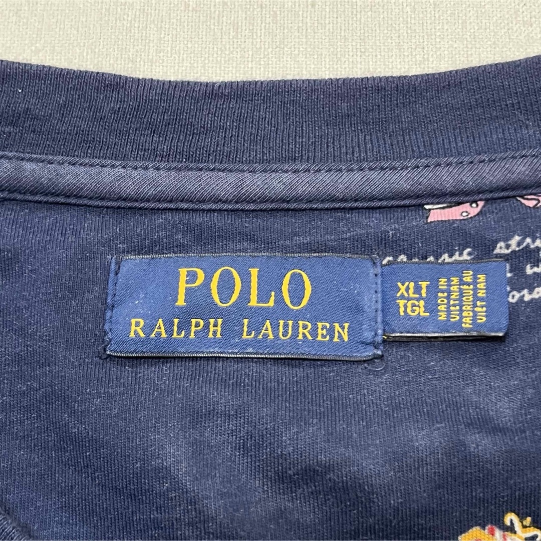 POLO RALPH LAUREN(ポロラルフローレン)の【POLO RALPHLAUREN】S/S ポケTee シングルステッチ 総柄 メンズのトップス(Tシャツ/カットソー(半袖/袖なし))の商品写真