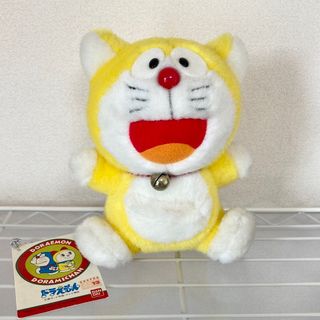 ドラエモン(ドラえもん)のバンダイ ドラえもん（ミニ）・元祖 ぬいぐるみ 黄色 ドラえもんズ 1996年①(ぬいぐるみ)