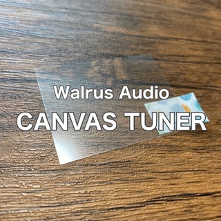 Walrus Audio Canvas Tuner チューナー 保護フィルム(エフェクター)