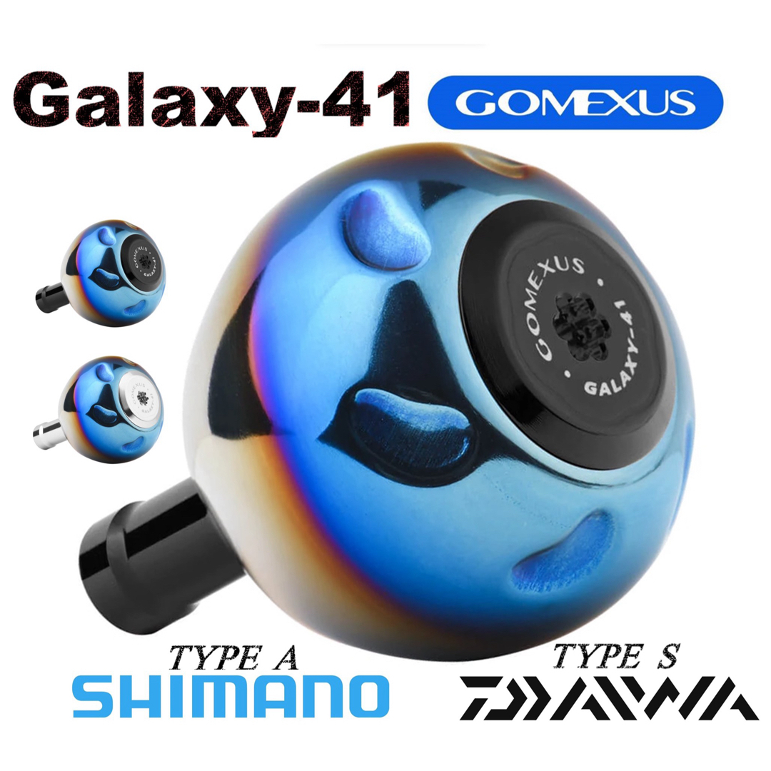 SHIMANO(シマノ)のゴメクサス 41mm  シマノ チタンブラック　ルビアス　ツインパワー スポーツ/アウトドアのフィッシング(リール)の商品写真