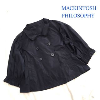 【試着のみ】MACKINTOSH PHILOSOPHY ショートトレンチ 38