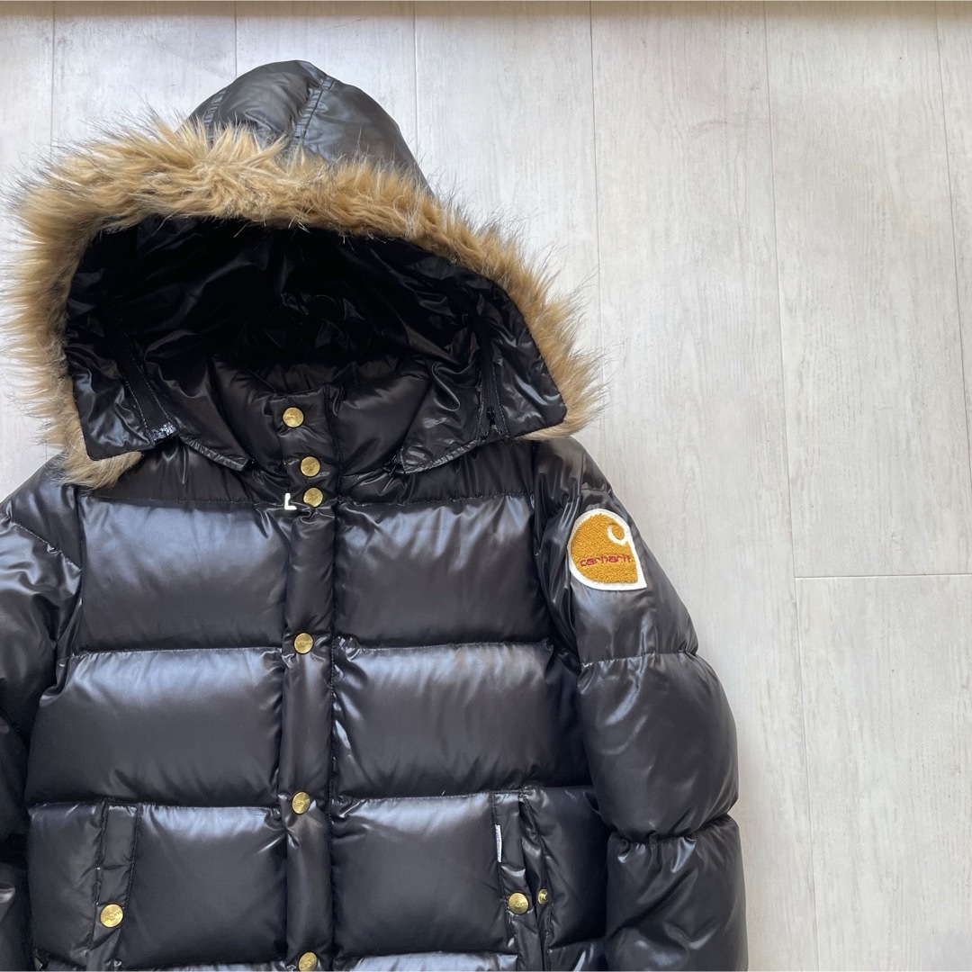 carhartt(カーハート)のcarhartt sofileta 高級ダウンジャケットカーハートSブラック レディースのジャケット/アウター(ダウンジャケット)の商品写真