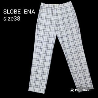 美品 スローブイエナ SLOBE IENA チェック サイズ 38