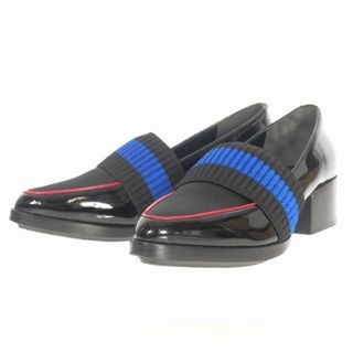 3.1 phillip lim エナメルローファー 靴 35.5 ブラック 黒