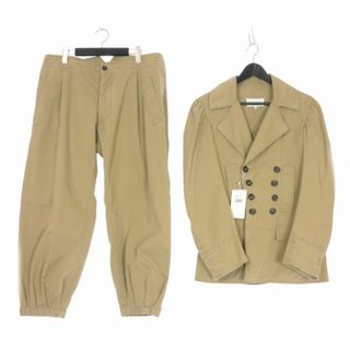 マルタンマルジェラ(Maison Martin Margiela)のメゾンマルジェラ 22SS コットンリネン セットアップ ジャケット パンツ(スーツジャケット)